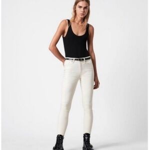 AllSaints Miller Coated Jeans-Size 28